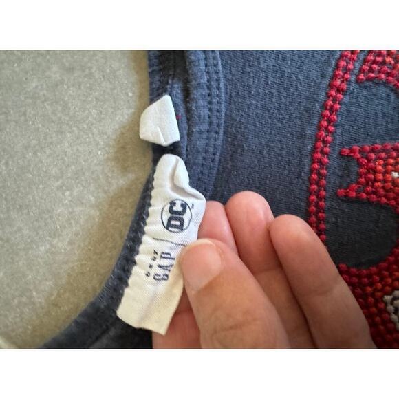 BabyGAP DC Comics Batman Shirt | Unisex Toddler Size 4 - Picture 4 of 4